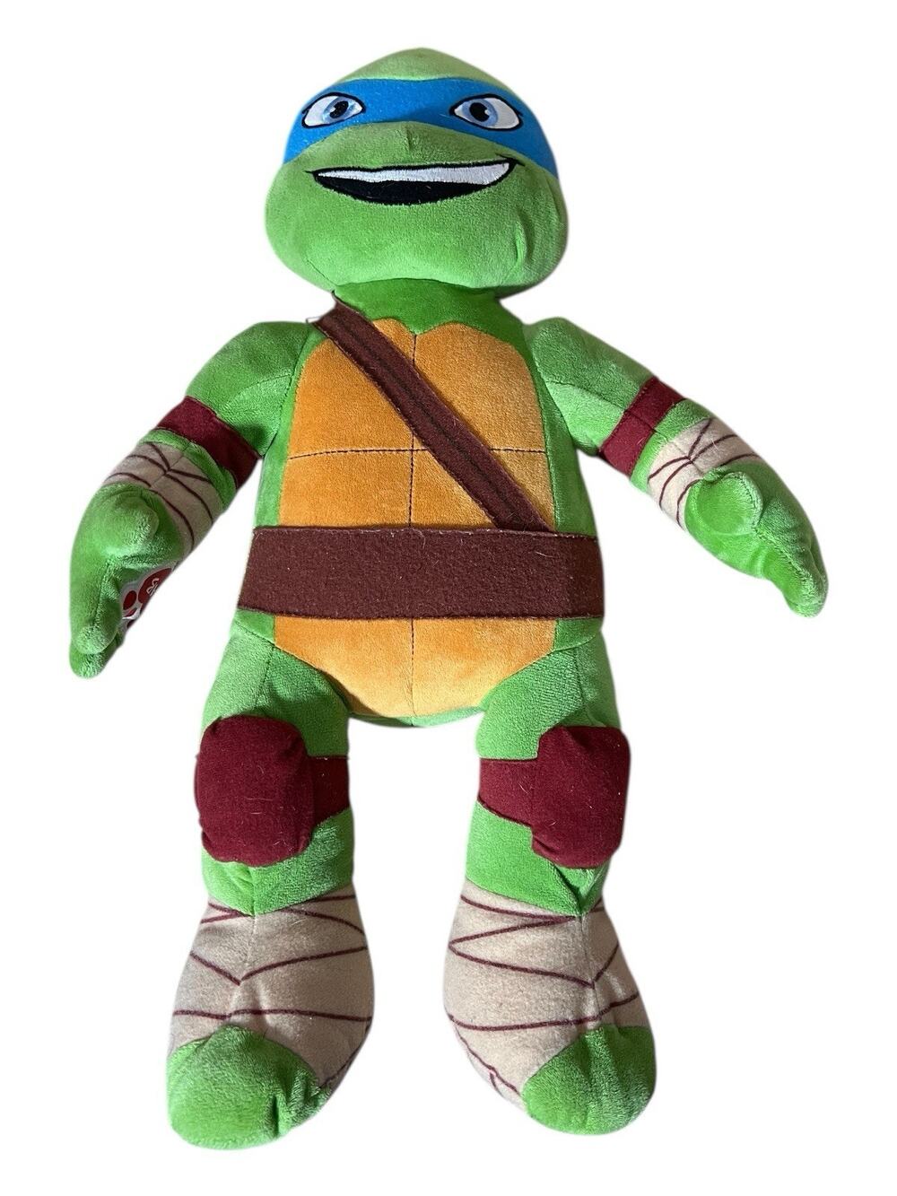 Build A Bear Teenage Mutant Ninja Turtles TMNT Leonardo Plush 17”